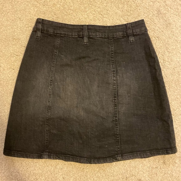 Midi bluenotes Jean skirt - Picture 3 of 5